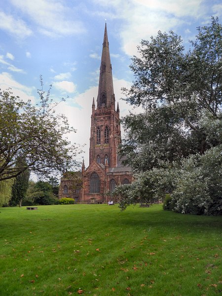 Image: St Elphin's Parish Church, Warrington   geograph.org.uk   3054558