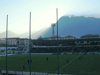 Stadio Simonetta Lamberti building in Cava de Tirreni, Italy