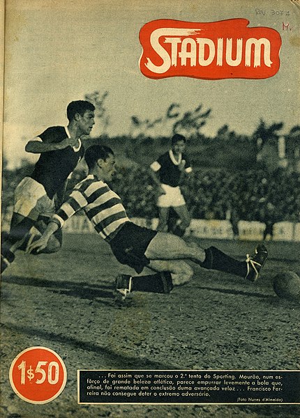 File:Stadium, N.º 1, 9 de Dezembro de 1942, capa.jpg