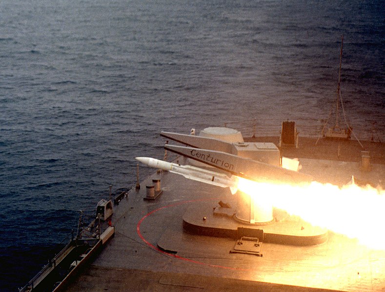 File:Standard missile launch from USS Norton Sound (AVM-1) in 1981.JPEG