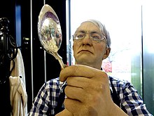 A Newbridge silversmith Standing still, Newbridge Silverware - geograph.org.uk - 3652535.jpg