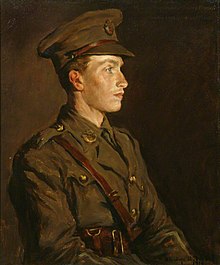 Forbes' portrait of his son Alec, who died in the First World War