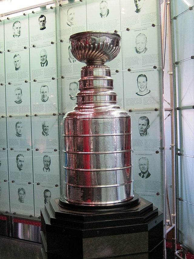 Yes, it's the real Stanley Cup. It - Findlay Auto Group