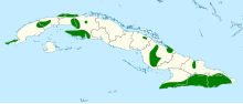 Starnoenas cyjanocefala map.svg