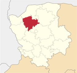 Location of Staras Viživkas rajons