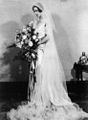 Фотографија невесте у венчаници, Бризбејн, 1931.