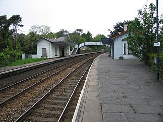 St Germans railway station Railway station in Cornwall, England