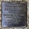 Julius Lewin, Otawistraße 23, Berlin-Wedding, Deutschland