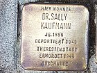 Stolperstein Dr. Sally Kaufmann