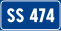 Государственная дорога 474 Italia.svg