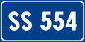 File:Strada Statale 554 Italia.svg