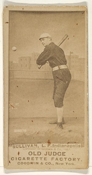 Sullivan, Left Field, Indianapolis, from the Old Judge series (N172) for Old Judge Cigarettes MET DP825734.jpg