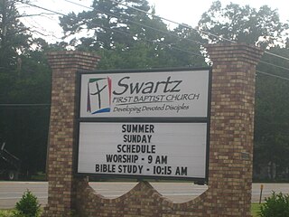 <span class="mw-page-title-main">Swartz, Louisiana</span> Census-designated place in Louisiana, United States