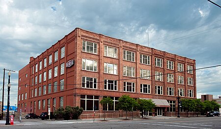 Sweet candy company building