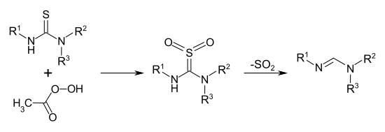 Synthesis of trisubstituted formamidines