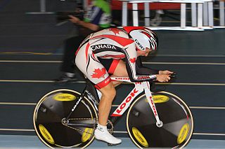 Tara Whitten Canadian track racing cyclist