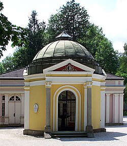 Spring temple of the Tassilo spring