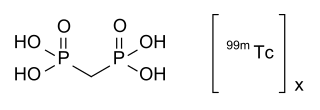 Technetium (<sup>99m</sup>Tc) medronic acid