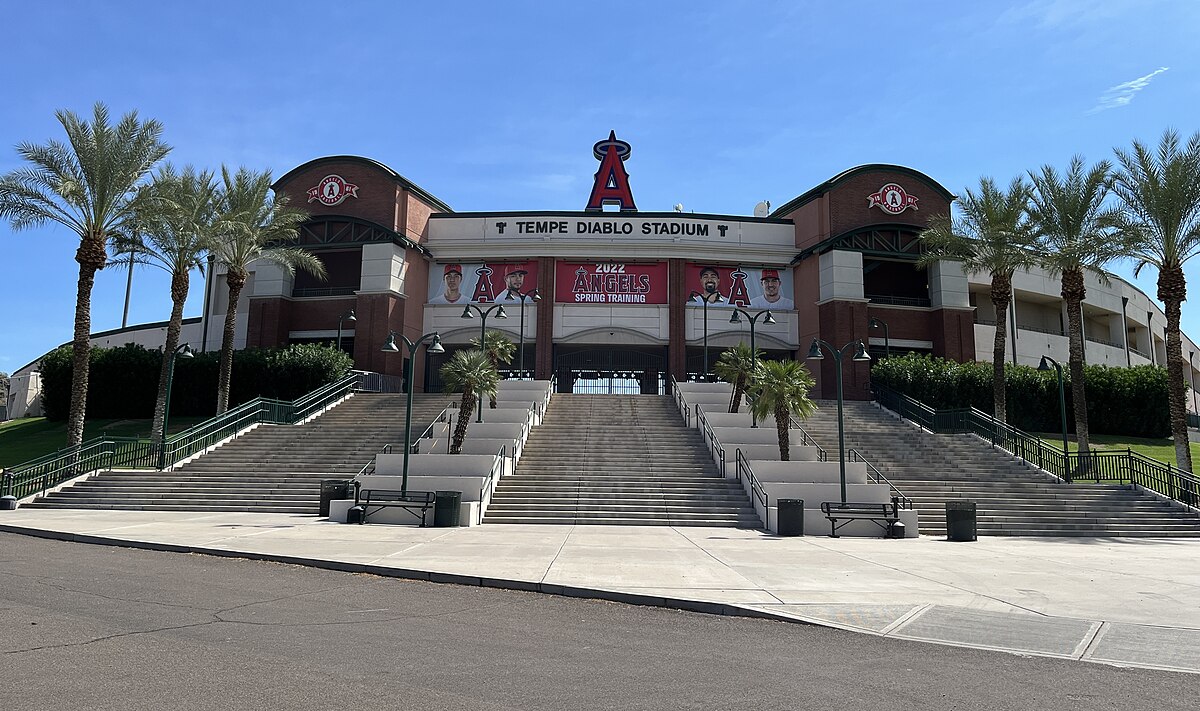 Tempe Diablo Stadium - Spring Training Baseball Anaheim Angels