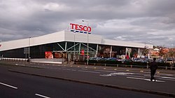 Tesco przy ul. Narborought Road