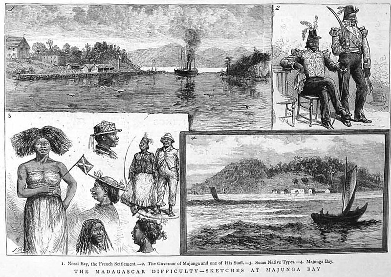 File:The Madagascar Difficulty, Sketches at Majunga Bay. The Graphic 1883, p. 56 (cropped).jpg