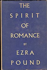 Thumbnail for File:The Spirit of Romance - Ezra Pound (1953 edition).jpg