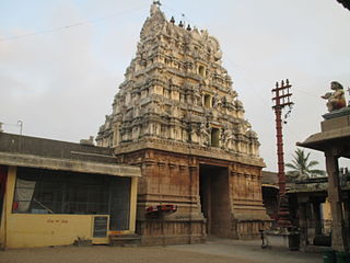 <span class="mw-page-title-main">Veerateeswarar Temple, Thirukovilur</span> Shiva temple in Tamil Nadu, India