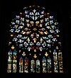 Rose window from the transept of the Cathedral