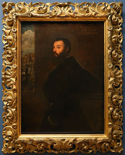 File:Tiziano, ritratto di baldassarre castiglione, diplomatico e letterato, 1536-38 ca. 01.jpg