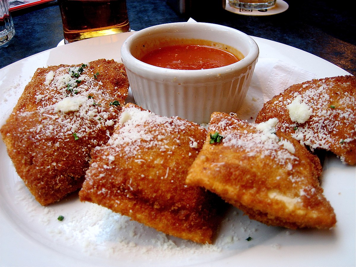 Toasted ravioli - Wikipedia