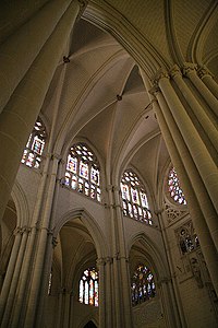 Interior de la catedral de Toledo.