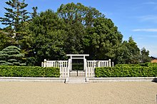 顕宗天皇傍丘磐坏丘南陵 拝所（奈良県香芝市）