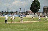 County Ground'da geleneksel kriket beyazları - geograph.org.uk - 1366188.jpg