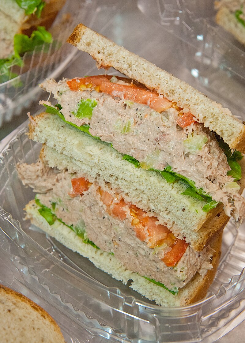 Tuna fish sandwich - Wikipedia.