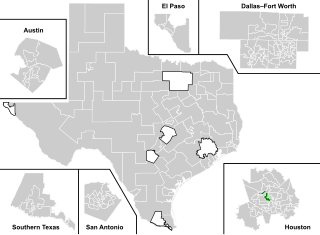 <span class="mw-page-title-main">Texas's 148th House of Representatives district</span> American legislative district