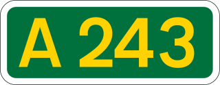 A243 road