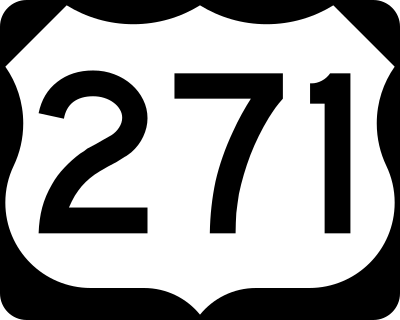 Special routes of U.S. Route 271