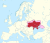 Ukrainian People's Republic in comparison with Ukraine in Europe.svg