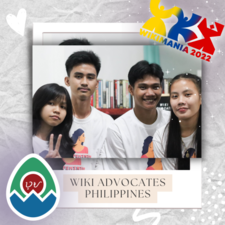 User Roronoa Erica, Danbarrameda, Even Barrameda and Daphpb for Wikimania 2022