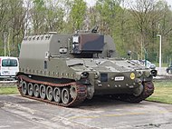 VBCL (Vehicule Blinde de Commandement et Liaison)(M108 chassis), Gunfire Museum pic1.JPG