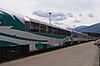 Via Rail's Canadian at Jasper in 2012