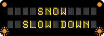 VMS - 2x12 - Snow Slow Down.svg