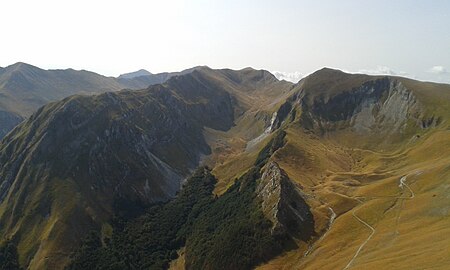 a view from Monte Bove Sud