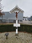 Veldkruis aan het kruispunt Industriestraat-Smakterweg-Doctor Kortmannweg in Venray.