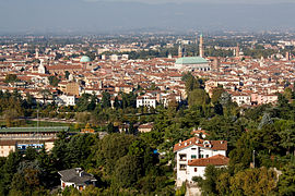 Panorama van de stad