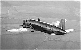 Vickers Valetta British twin-engine military transport aircraft