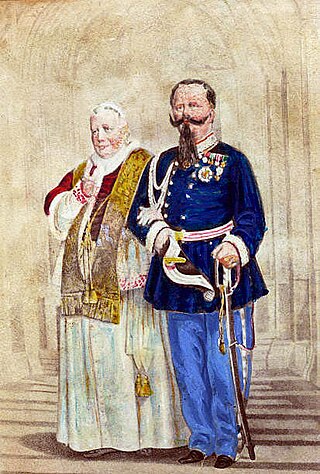 <span class="mw-page-title-main">Pope Pius IX and Italy</span>
