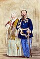 Italijanski kralj Viktor-Emanuel in Pij X.