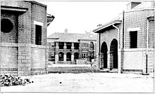 Burt Street entrance, at the completion of building the Victoria Barracks in Fremantle in 1911. Victoria Barracks Fremantle.jpg