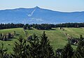 Čeština: Výhled z rozhledny Královka nedaleko Janova nad Nisou a Bedřichova, Jizerské hory - okres Jablonec nad Nisou, ČR English: View from tower Královka near Janov nad Nisou and Bedřichov in Jablonec nad Nisou District, Czech Republic